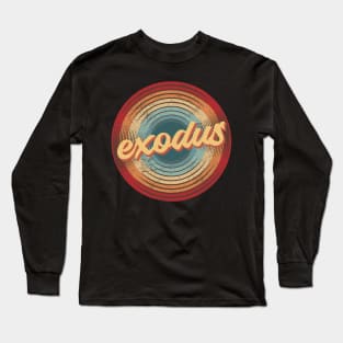 exodus vintage circle Long Sleeve T-Shirt